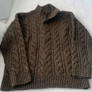 LL Bean Signature wool and linen sweater